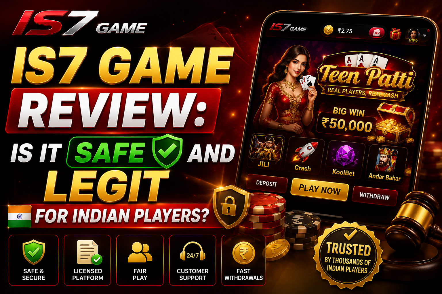 How to Claim Your Rs.10,000 IS7 Welcome Bonus: Step by Step